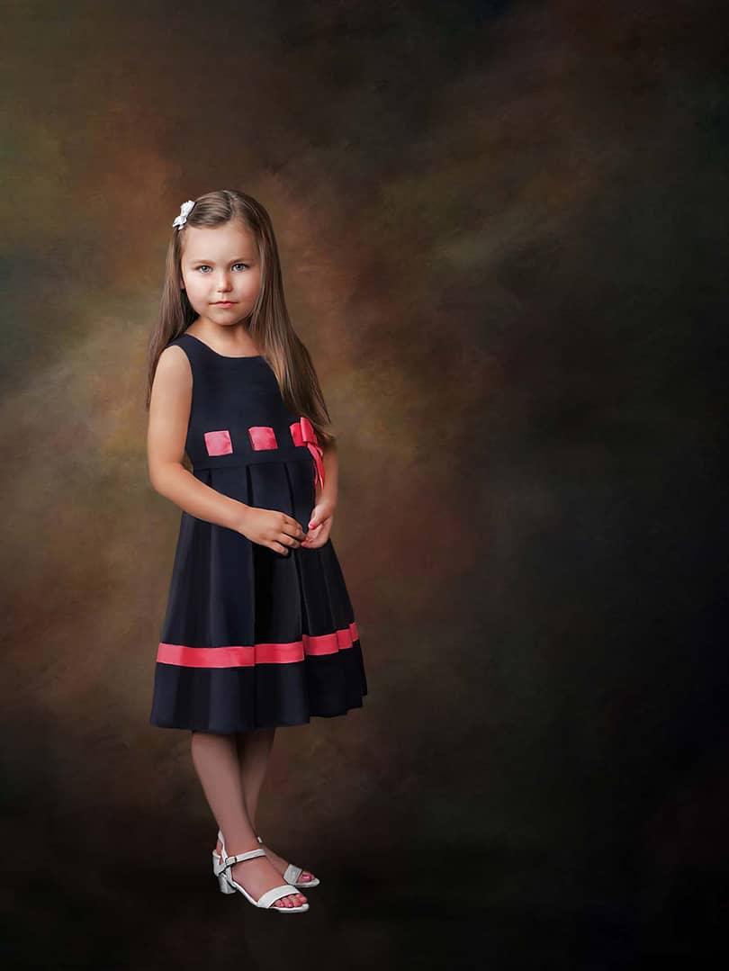 Painted Portrait of a Child